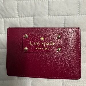 Sold! Kate Spade Tan Card Holder